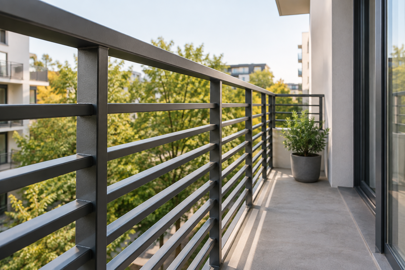 Ilustracja do artykułu: Balustrada i balkon apartamentu na wynajem: wygląd to dopiero początek kontroli
